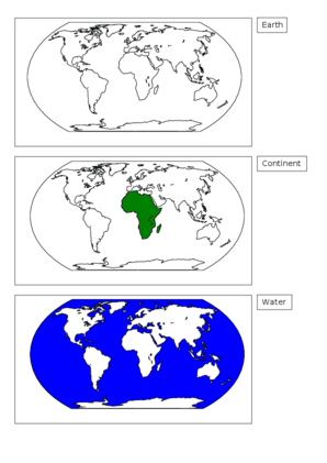 Geography Nomenclature Cards 2