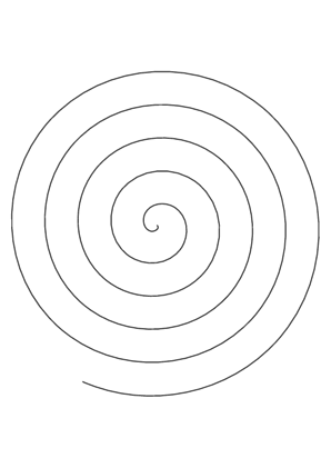 Spiral Cutout